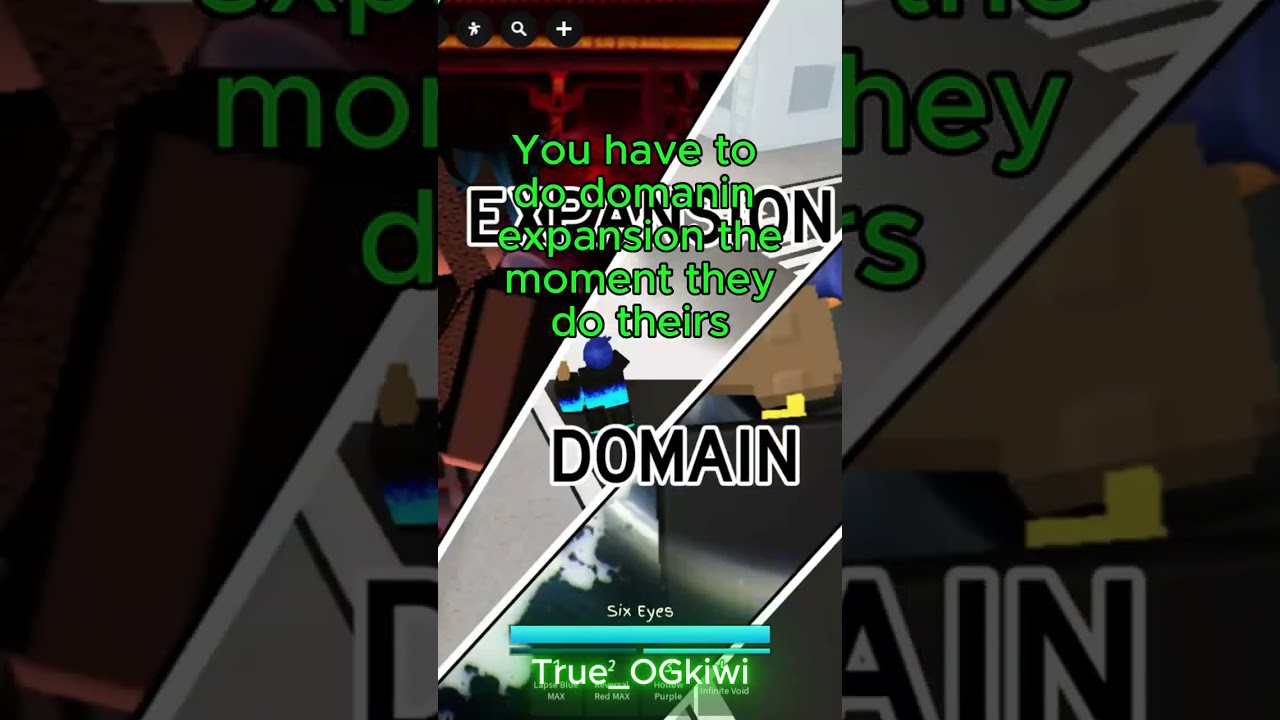 How to do a domain clash #jujitsukaisen #trending