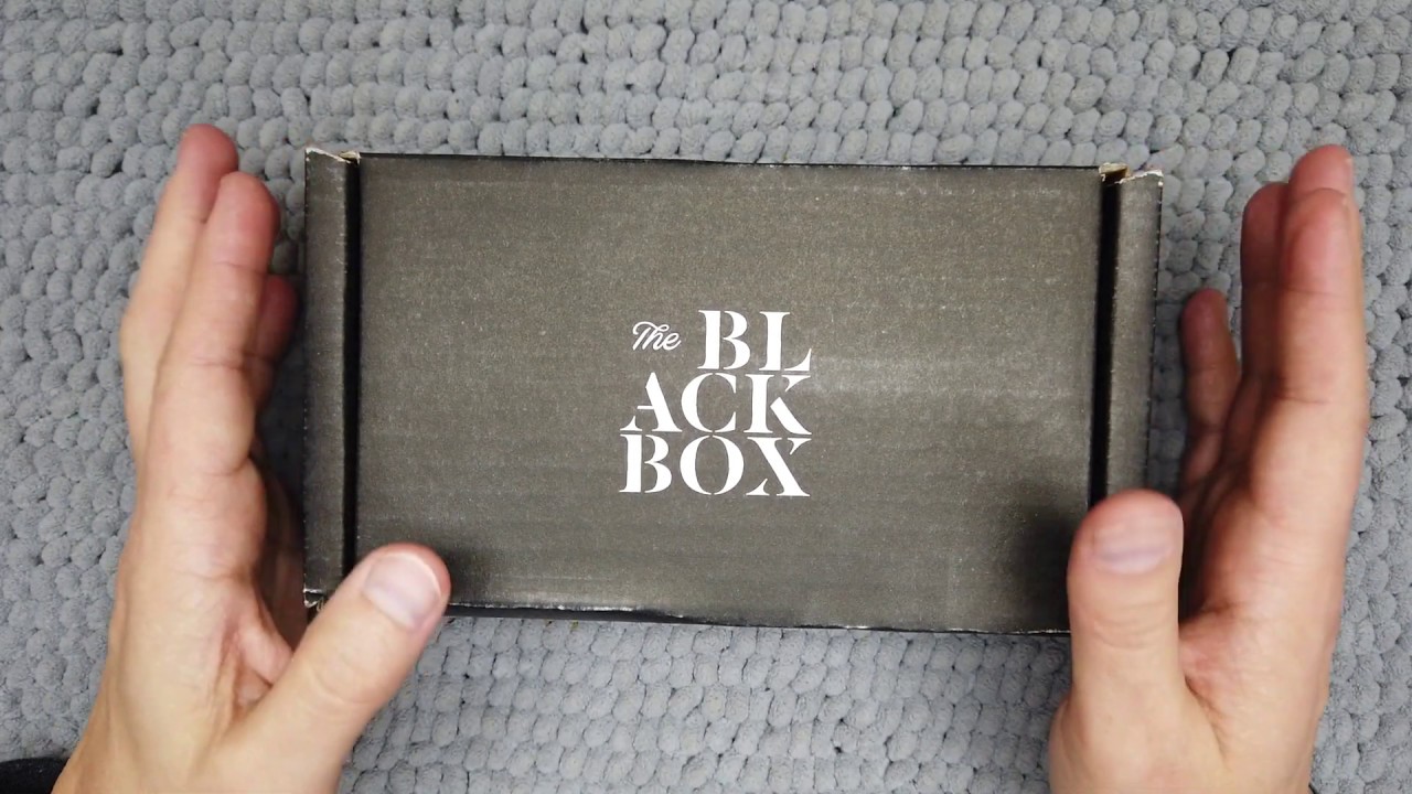 Unboxing Bespoke Post's Premium Black Box - ASMR