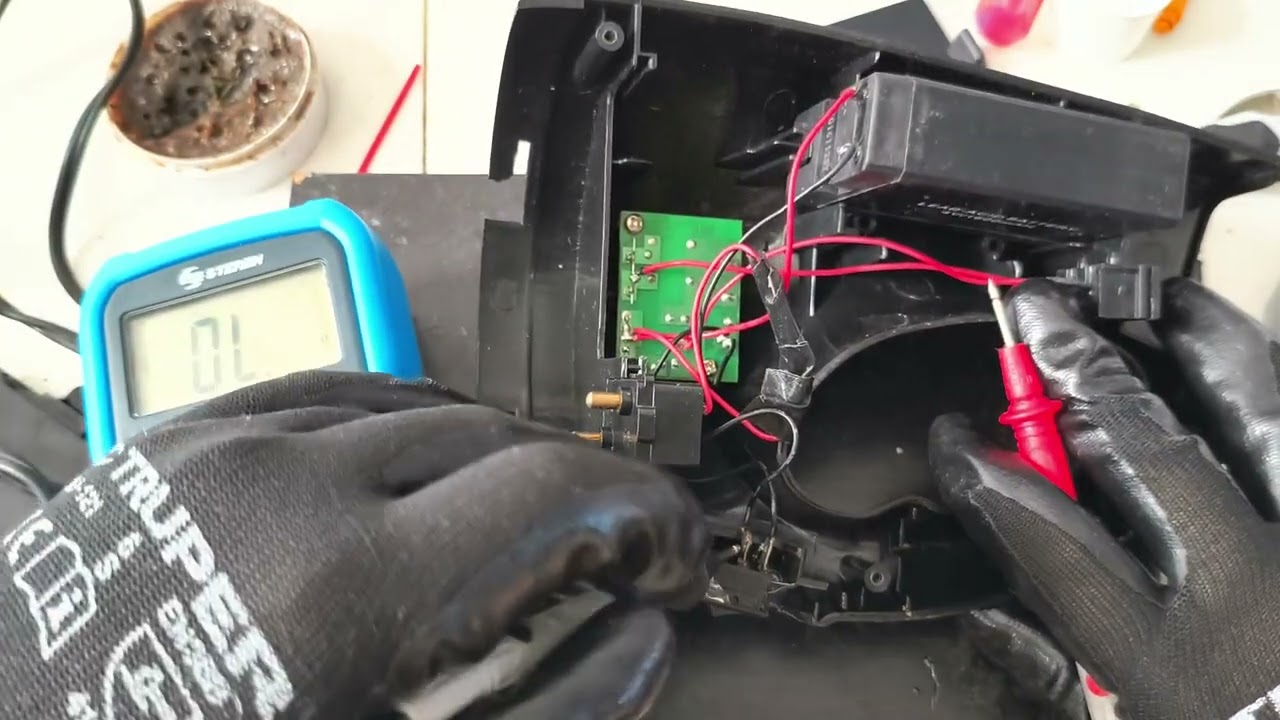 Como saber si un switch/interruptor simple funciona (con multimetro)