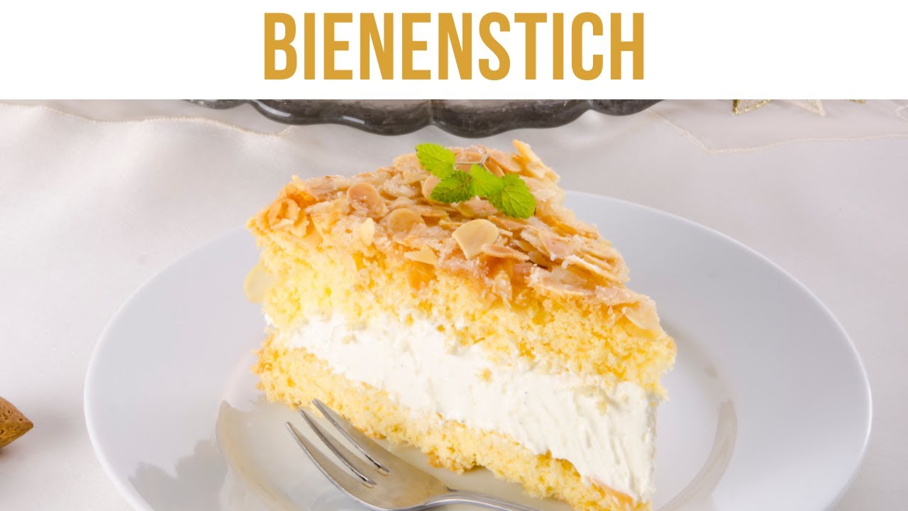 Bienenstich | Bee Sting Cake | Bitrecipes