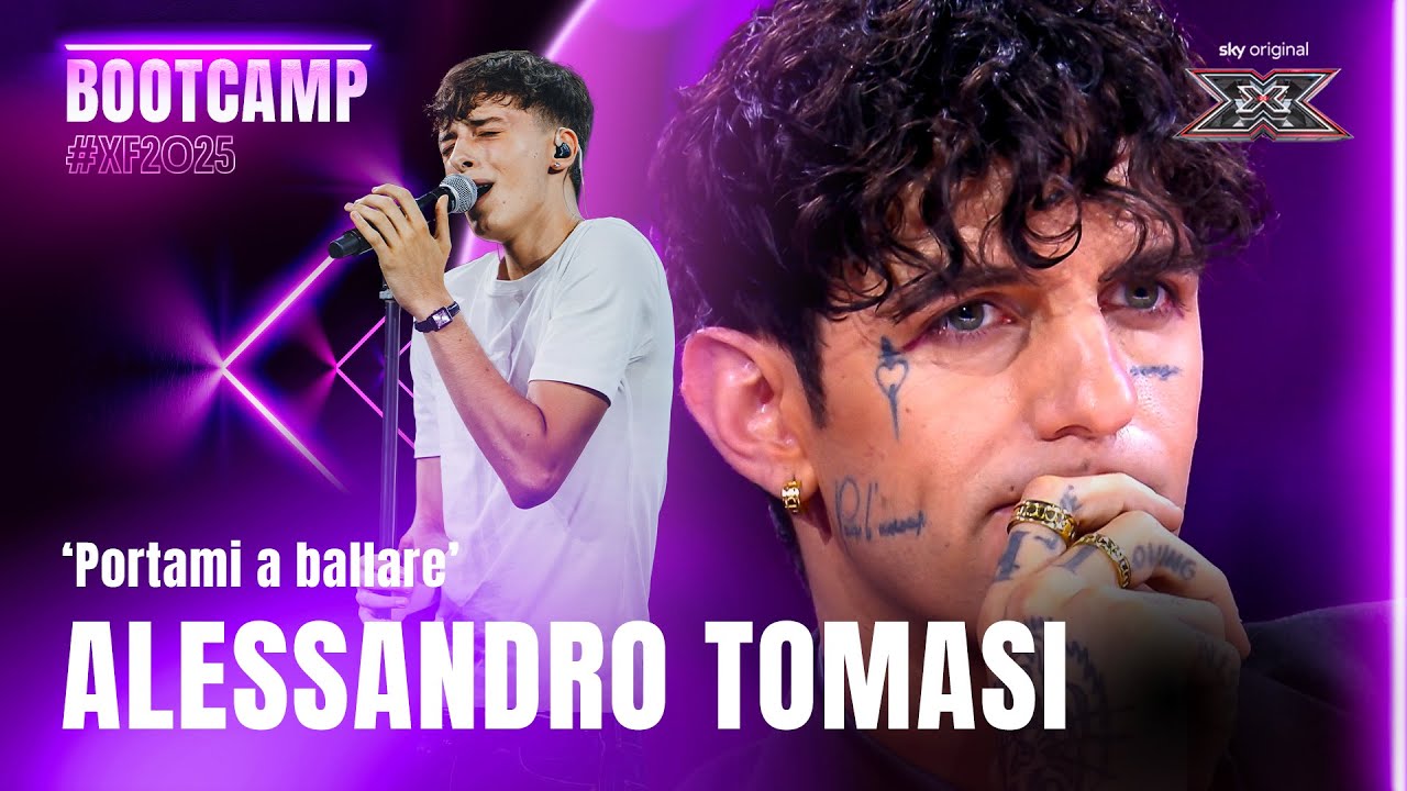 Alessandro Tomasi | Portami a ballare | Esibizione Bootcamp | X Factor 2025