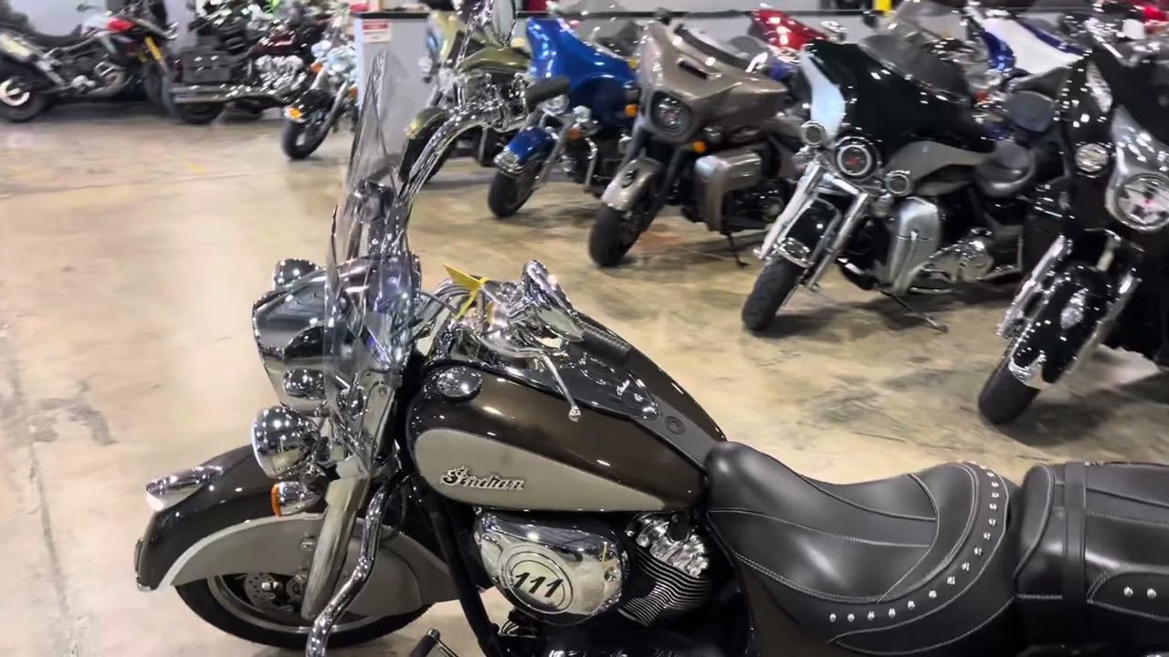 2024 Indian Springfield in Bronze Pearl/Silver Quartz 
