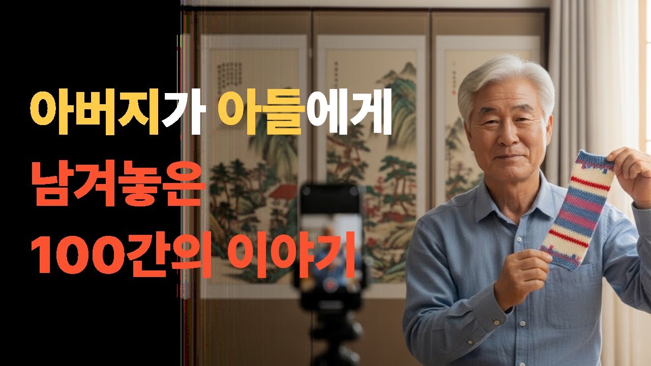 100일간의 아버지의 영상 편지