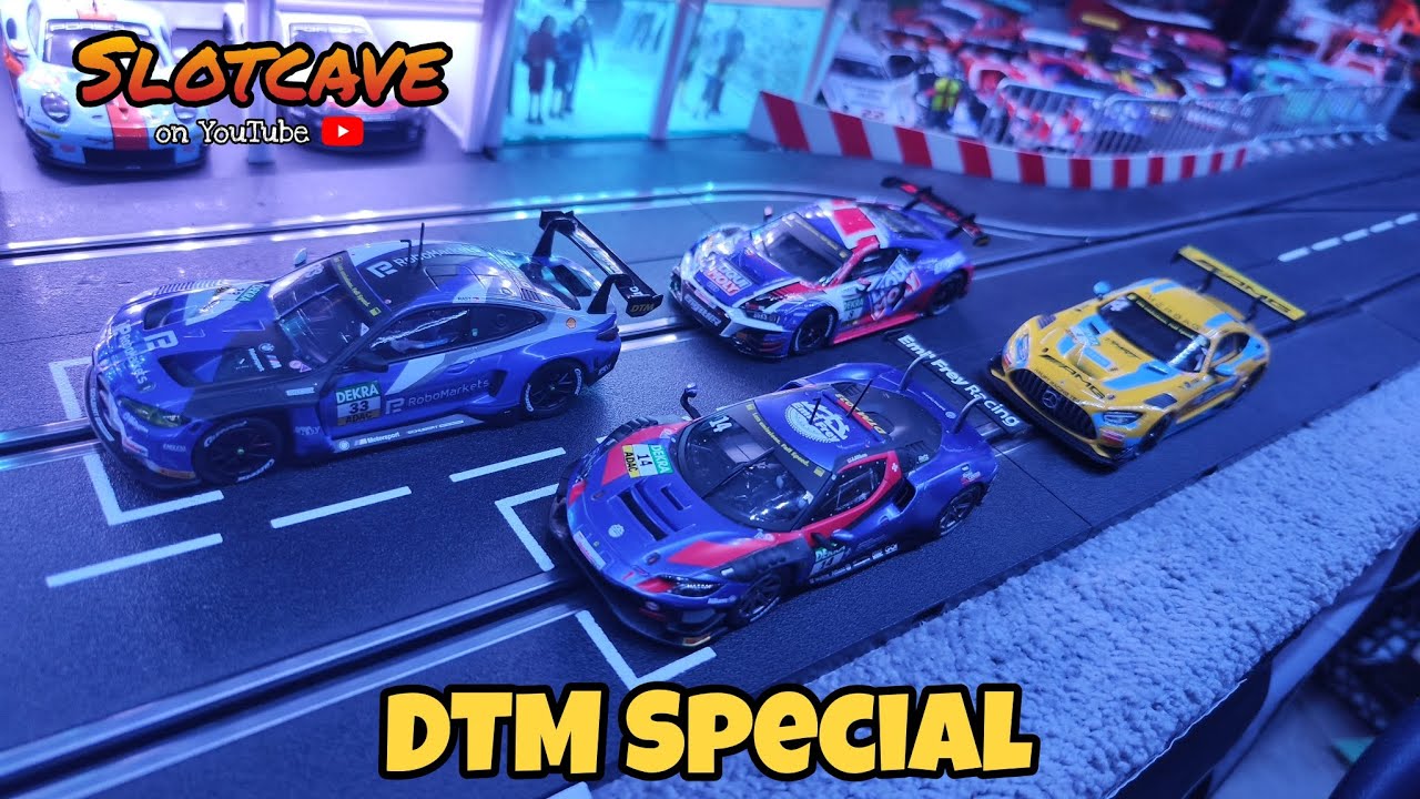 Carrera Digital 132, DTM Special!!! Neuheiten 2024 BMW M4, Ferrari 296, Audi R8 LMS, AMG GT3 EVO