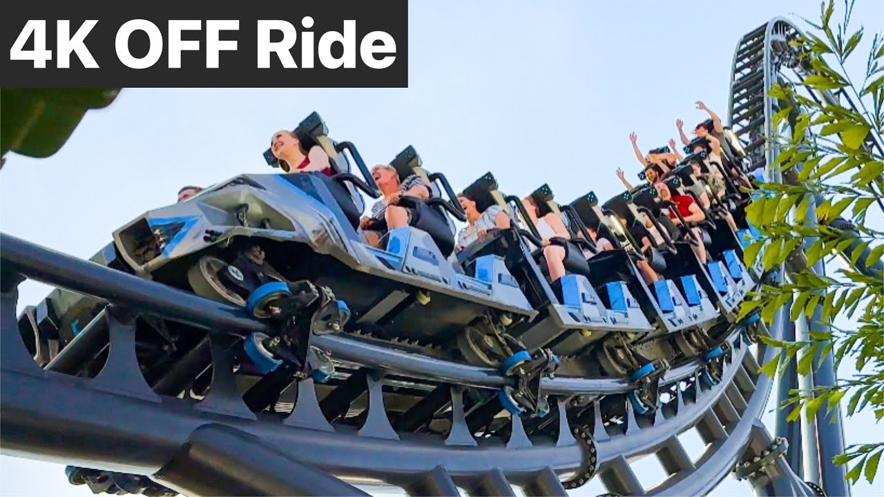 VelociCoaster (4K OFF Ride POV)- Universals Islands of Adventure, Orlando, FL