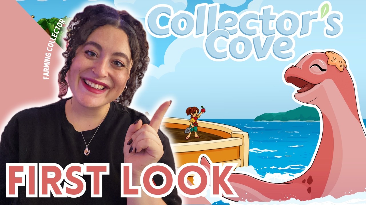 🌊Farming on the Sea! First Look at Collector's Cove | Switch