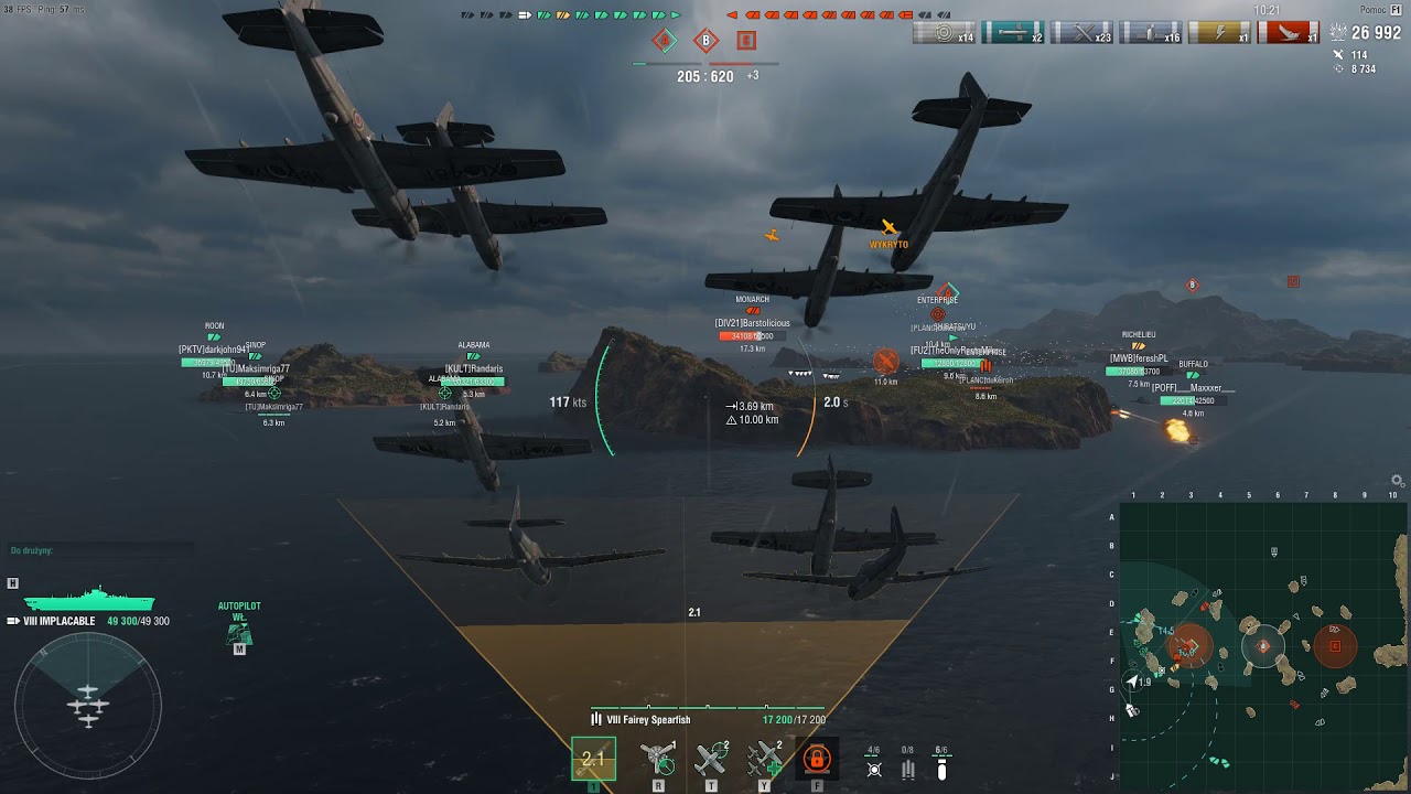 World of Warships - Jak gram lotniskowcem + garść informacji