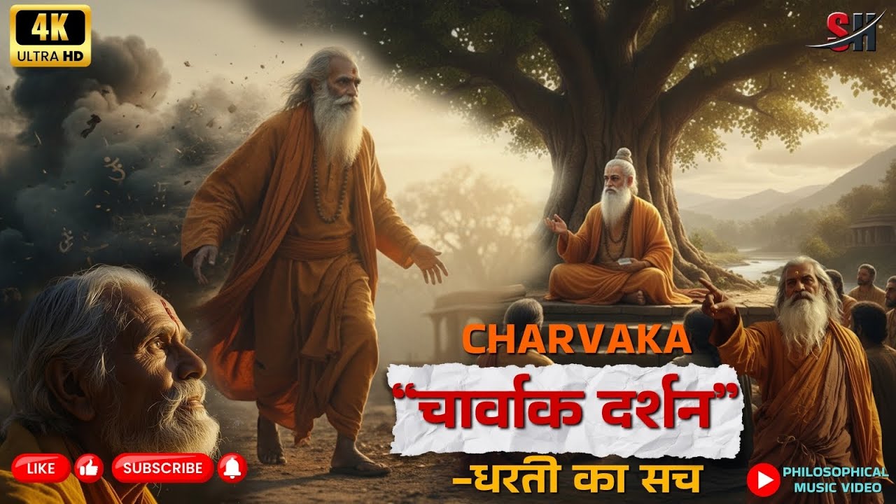 CHARVAKA || चार्वाक दर्शन ||–धरती का सच | Song of Reason & Reality | Philosophical Music Video.দর্শন