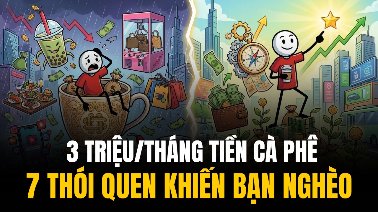 7 Thói Quen GIẾT TIỀN VÔ THỨC Ở Việt Nam | Mình Từng CHÁY TÚI Vì Cà Phê 100.000 Ngàn