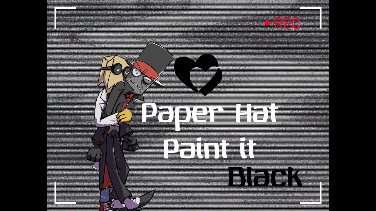Black Hat x Dr.Flug / Paper Hat / Villainous