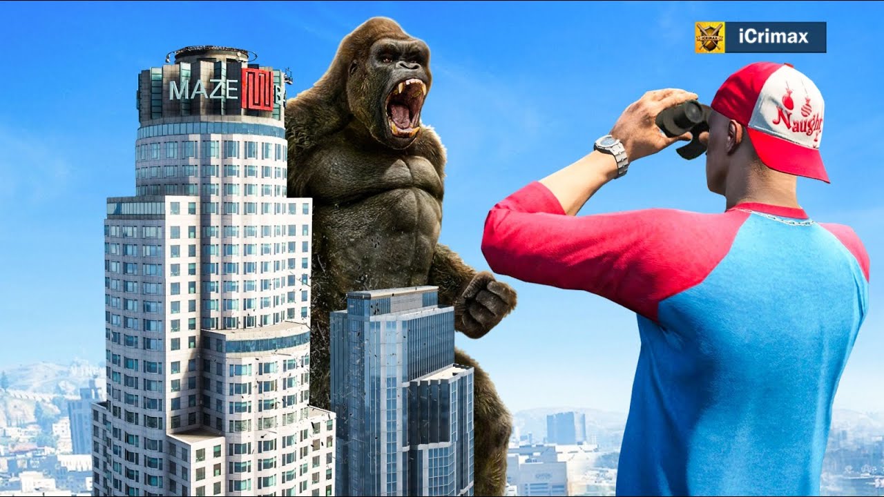 KING KONG zerstört GTA 5 RP!