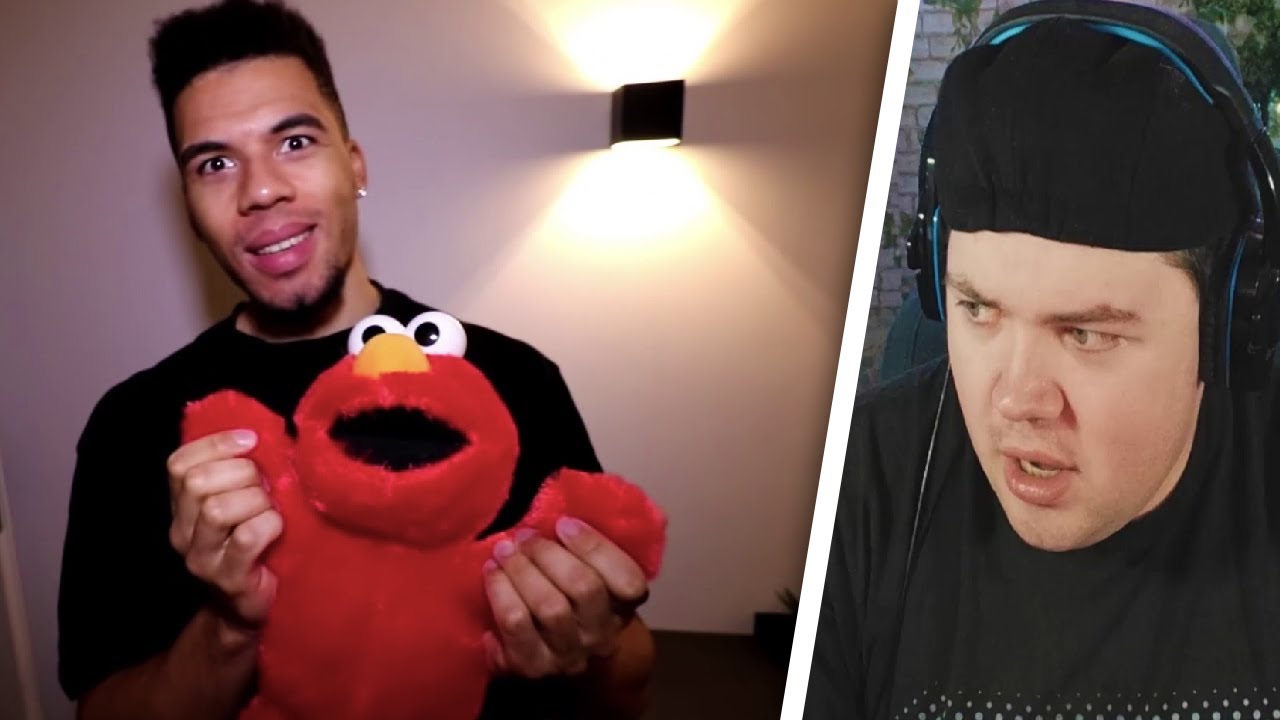 SPIELE NIEMALS ALLEINE VERSTECKEN MIT ZWEI ELMO PUPPEN UM 3 UHR NACHTS | REAKTION