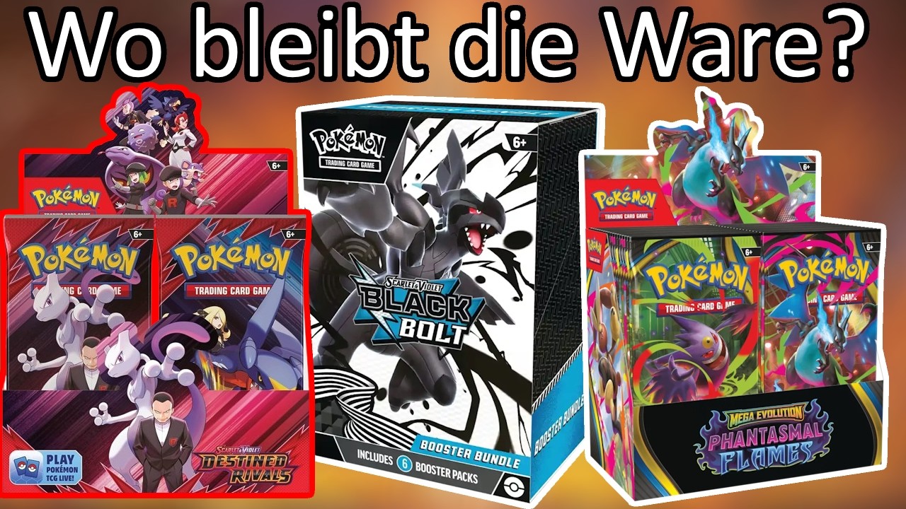 Englische Pokemon Produkte sind gefühlt UNMÖGLICH zu bekommen...
