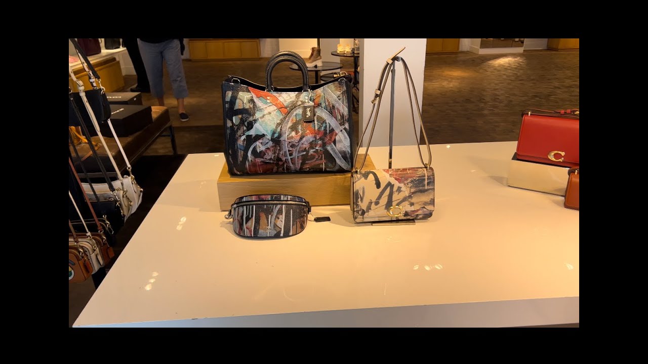 Come Shopping With Me at COACH!  | Featuring COACH X Mint Serf Collection!