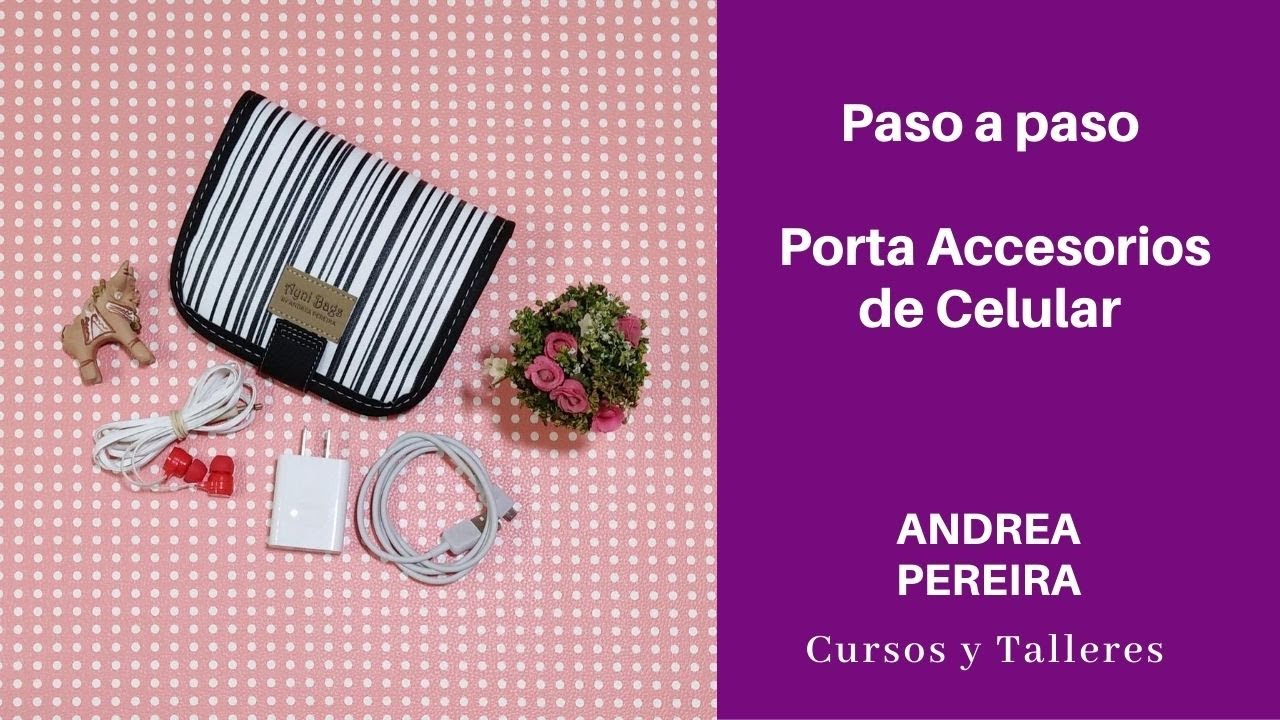 Porta Cables de Celular | Estuche para cables | Mini Billetera