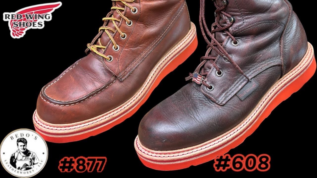 REDWING #877 and #608 Got totally transformed to the customers vision. #376