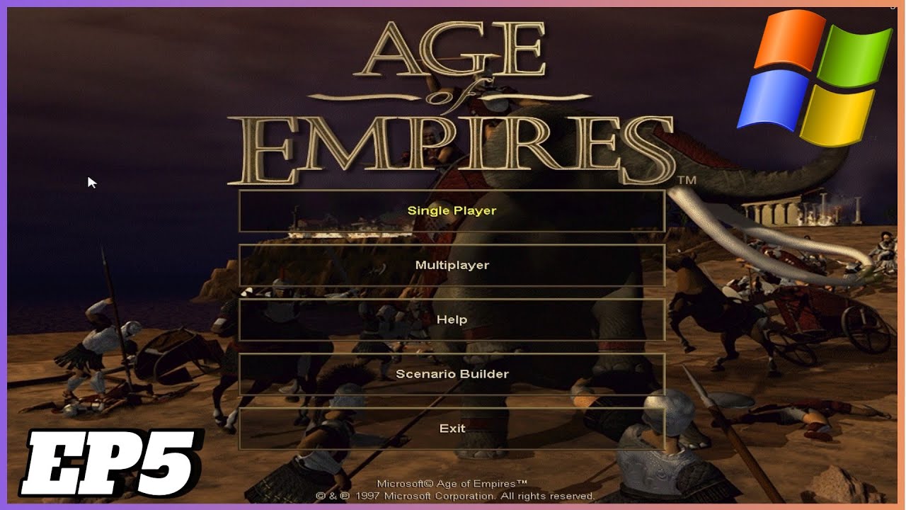 Age Of Empires Classic [1997] - 1vs1 Island Conquer [EP5] #AoE1