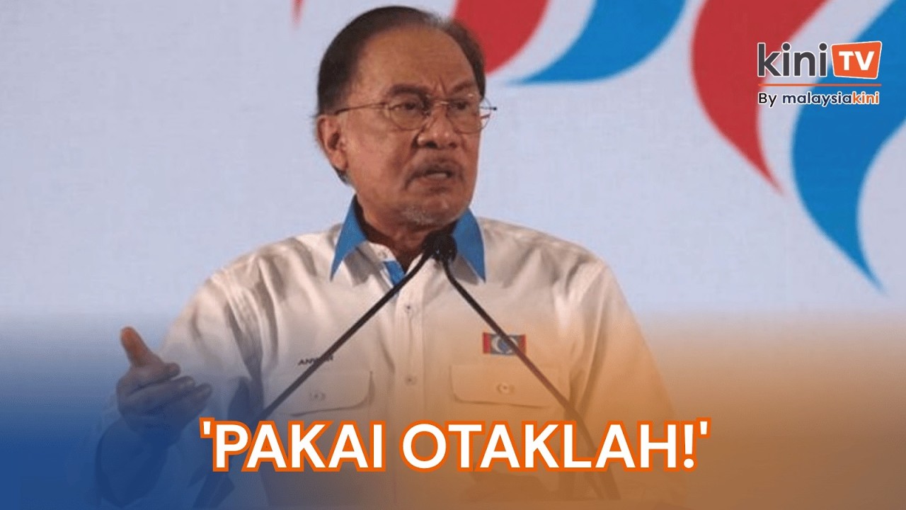 'Hari ini menang esok minyak turun, eh pakai otaklah' - Anwar