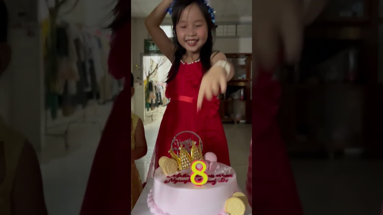 Mừng sinh nhật con gái/#giadinh / lu la nguyen