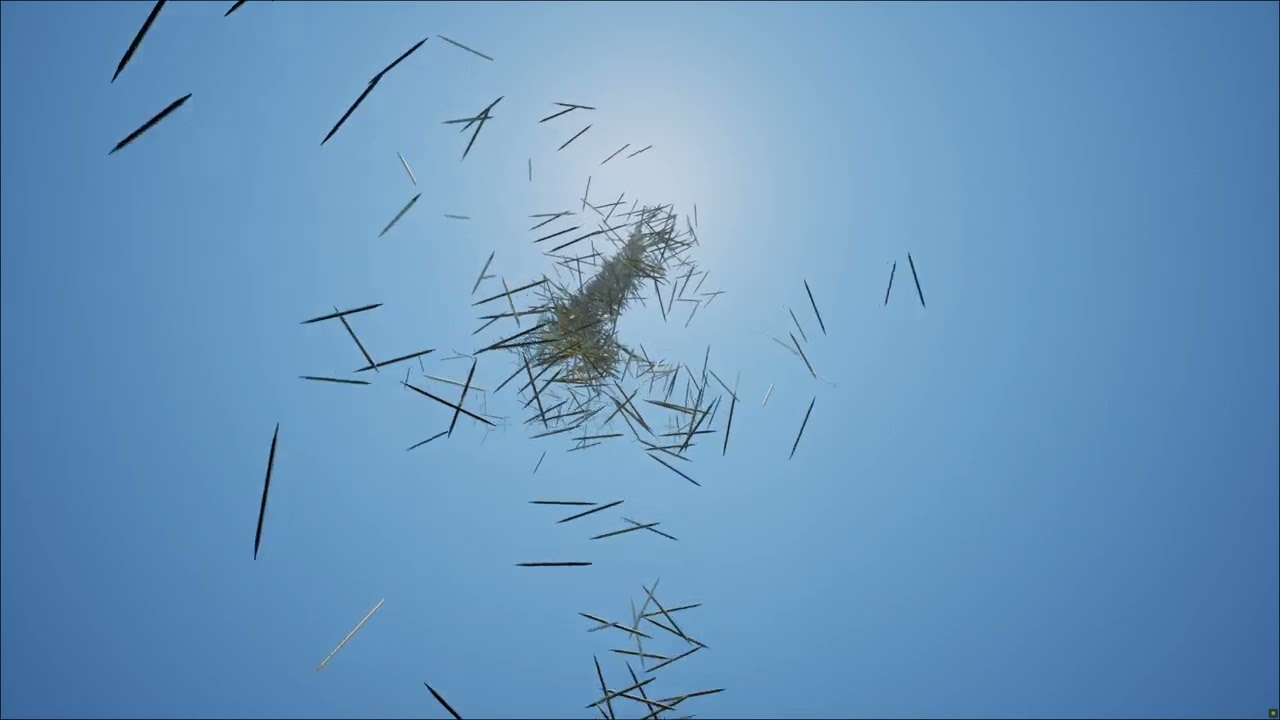 Golden Toothpicks Meteor Falls 4K