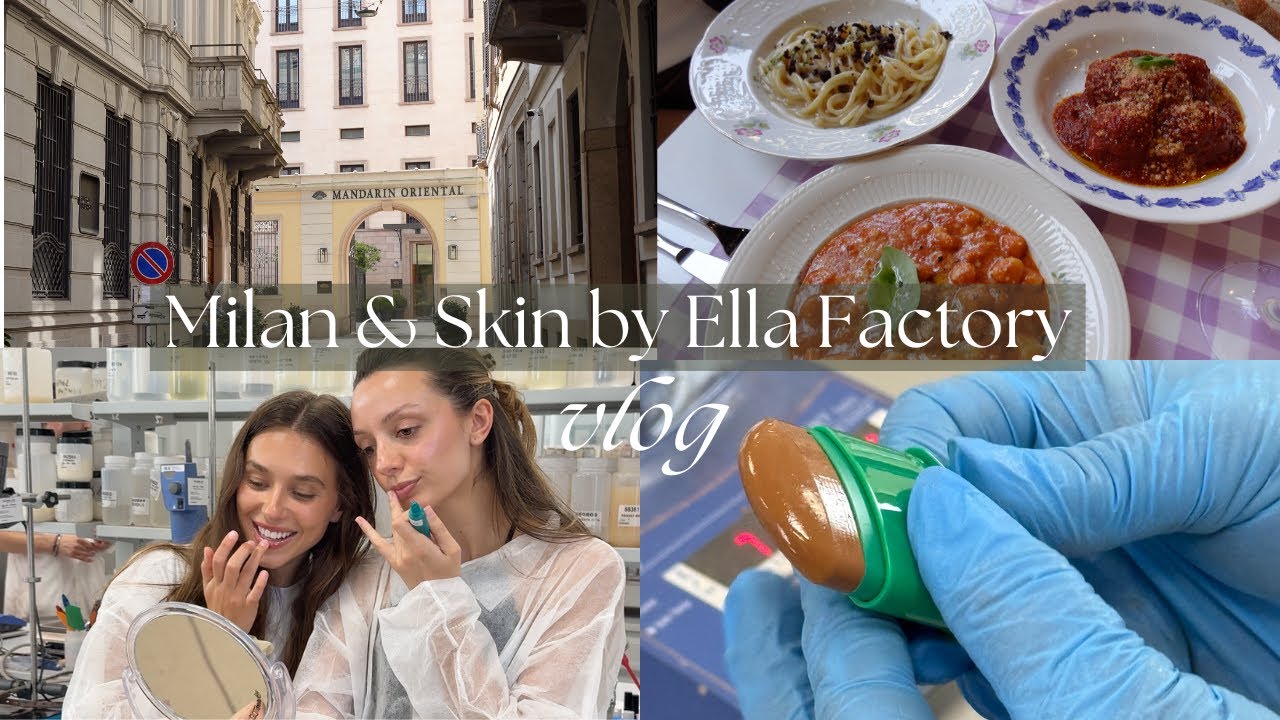 Milan Vlog: Visiting the Skin by Ella facilities