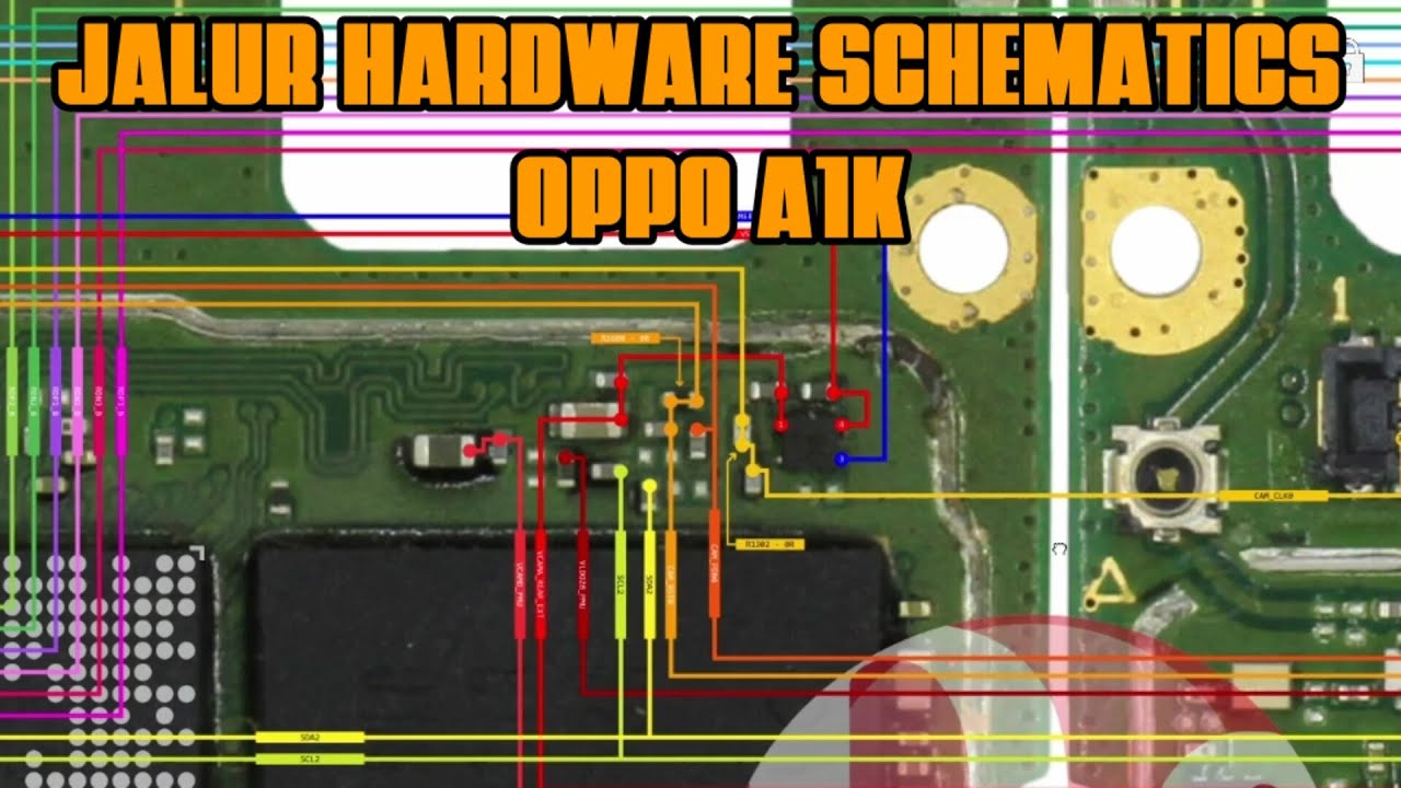 Jalur Hardware Schematics Oppo A1K