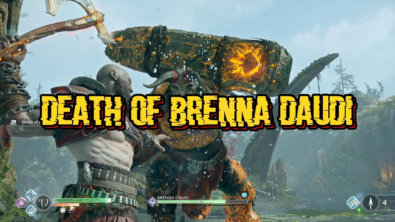 How to defeat BRENNA DAUDI in god of war 2018