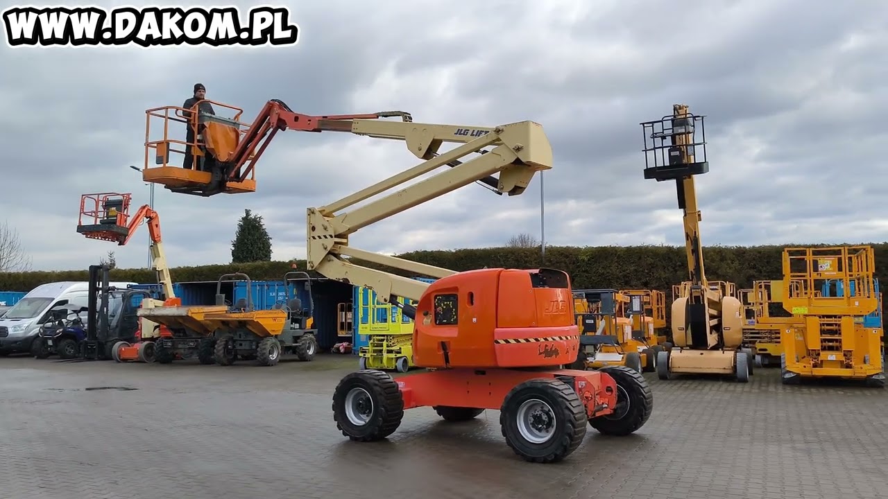 Spalinowy podnośnik koszowy JLG 450 AJ Rok produkcji 2014 #dakom #jlg