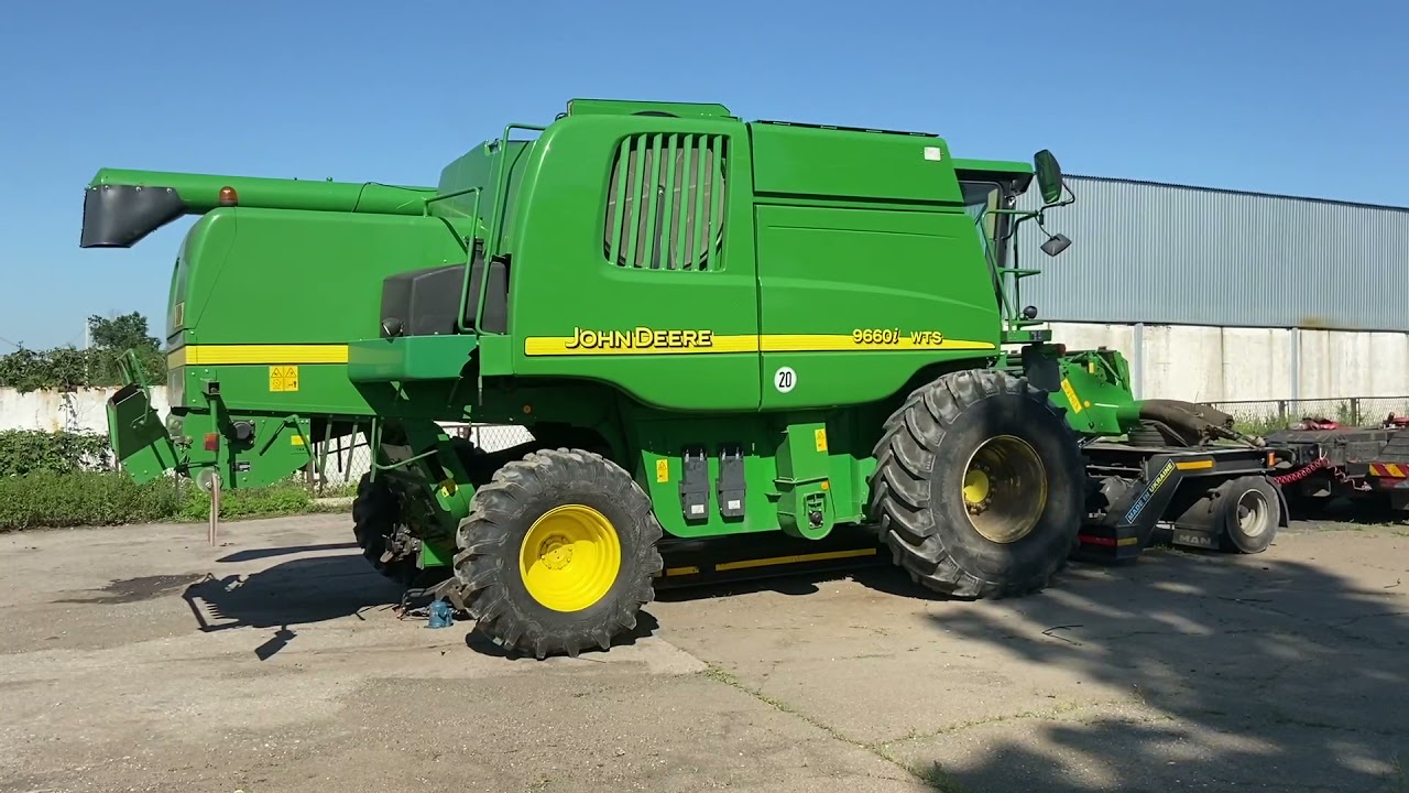 Доставили клієнту комбайн John Deere 9660i WTS (Донецька обл.)