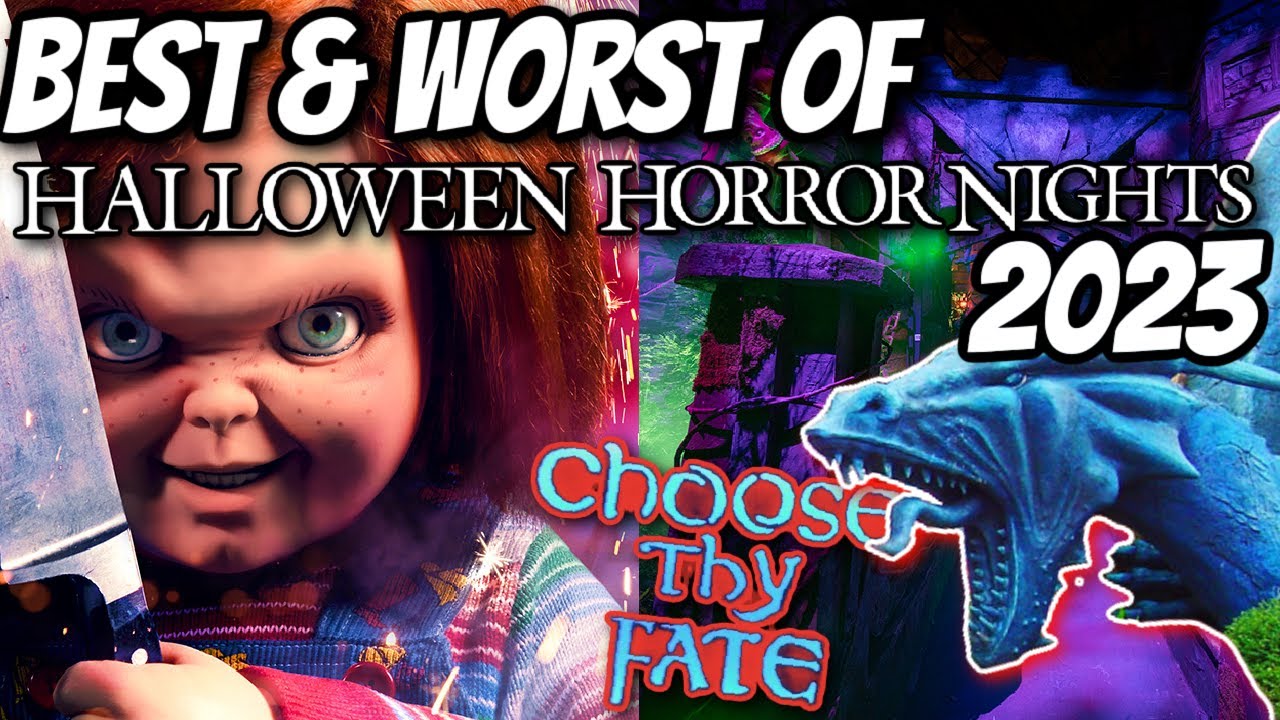 BEST AND WORST OF HALLOWEEN HORROR NIGHTS 2023! All Haunted Houses RANKED! Final Night Of HHN 2023!