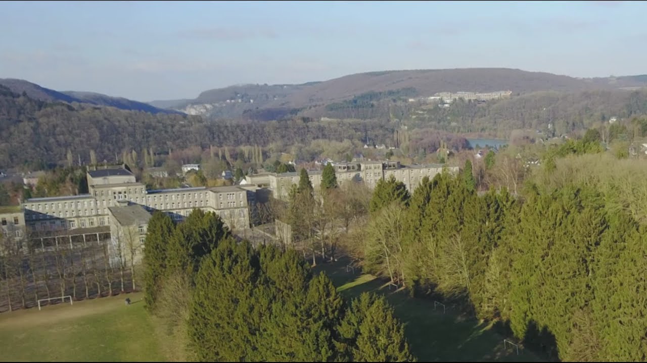 Collège St-Paul de Godinne vu du ciel