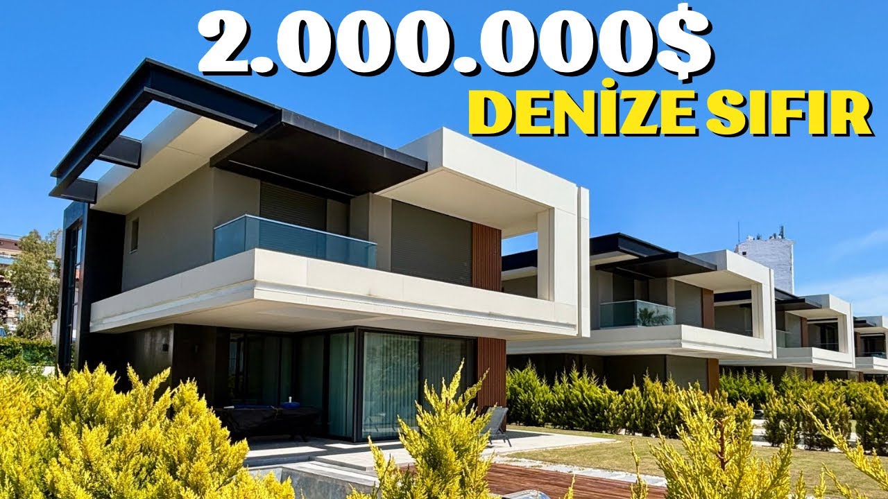 DENİZE SIFIR ,KUŞADASI -A358 #kusadası #satılık #villa #deniz