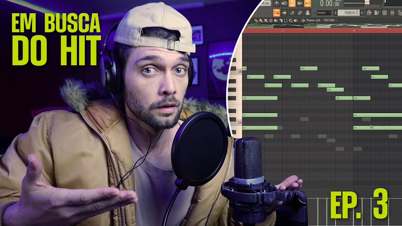 TENTEI fazer um TRAP VIBE SEM ESCREVER! Beat, Letra e Grava&ccedil;&atilde;o! Ep. 3