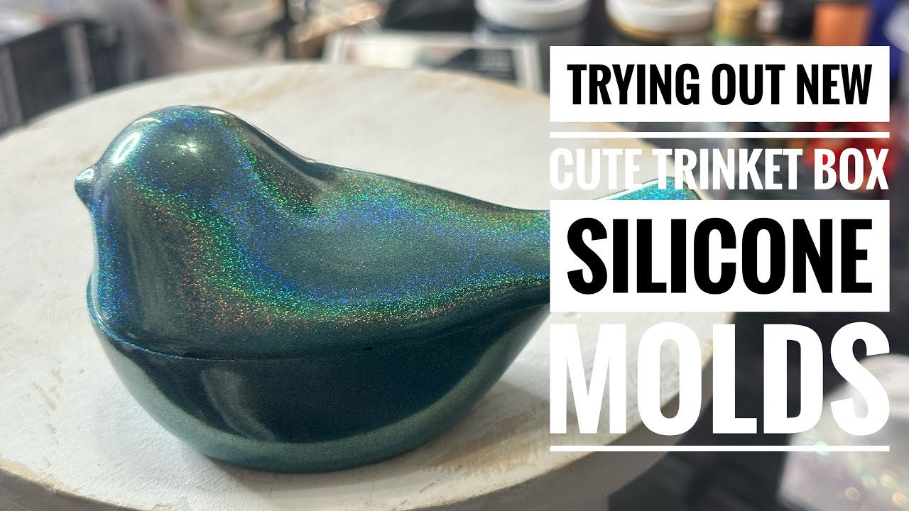 What Me Try Out 2 New Silicone Trinket Box Molds-Silicone Resin Molds