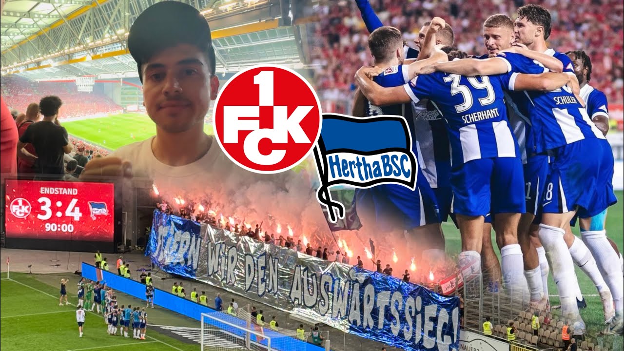 WILLKOMMEN in der 2.LIGA!🔥🤯| 1.FC KAISERSLAUTERN vs HERTHA BSC | Stadionvlog