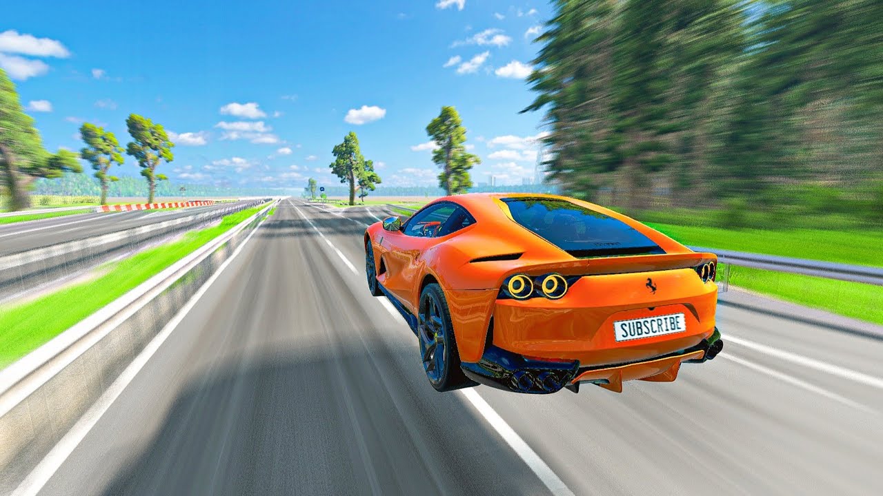 Instant 1000 KMH Acceleration: Which BeamNG Car Survives! 🔥 - BeamNG Drive #60