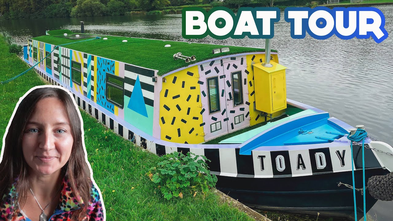 Удивительная прогулка на лодке по каналу | Экскурсия по плавучему дому