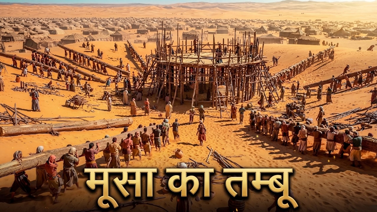 मूसा के तंबू का निर्माण कैसे हुआ था? पूरी सच्चाई और हर बारीकी उजागर