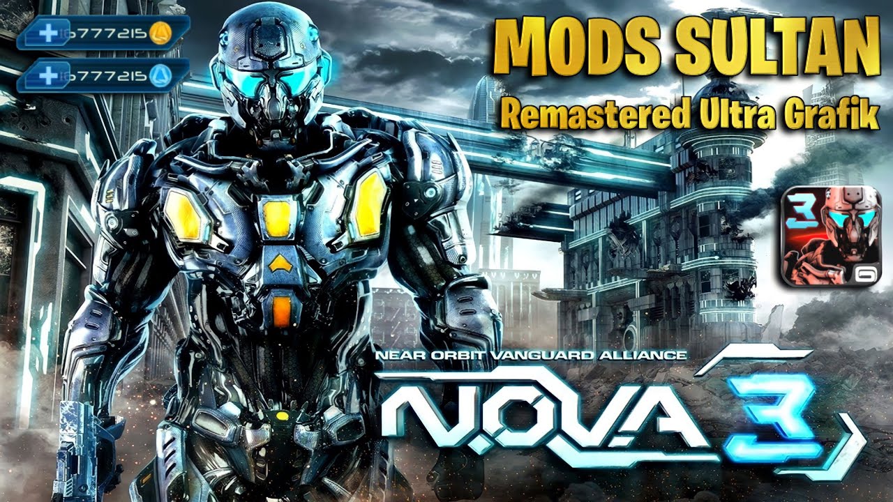 N.O.V.A 3 : NEAR ORBIT VANGUARD ALLIANCE [MEGA MODS]⼁FULL OFFLINE - ULTRA GRAFIK⼁ANDROID GAMEPLAY