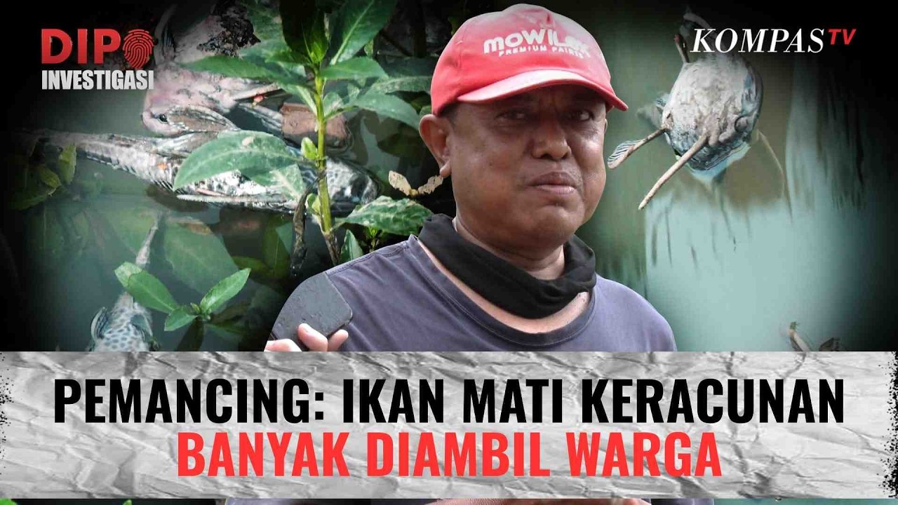 Sungai Cisadane Tercemar, Warga Masih Memancing Ikan | DIPO INVESTIGASI