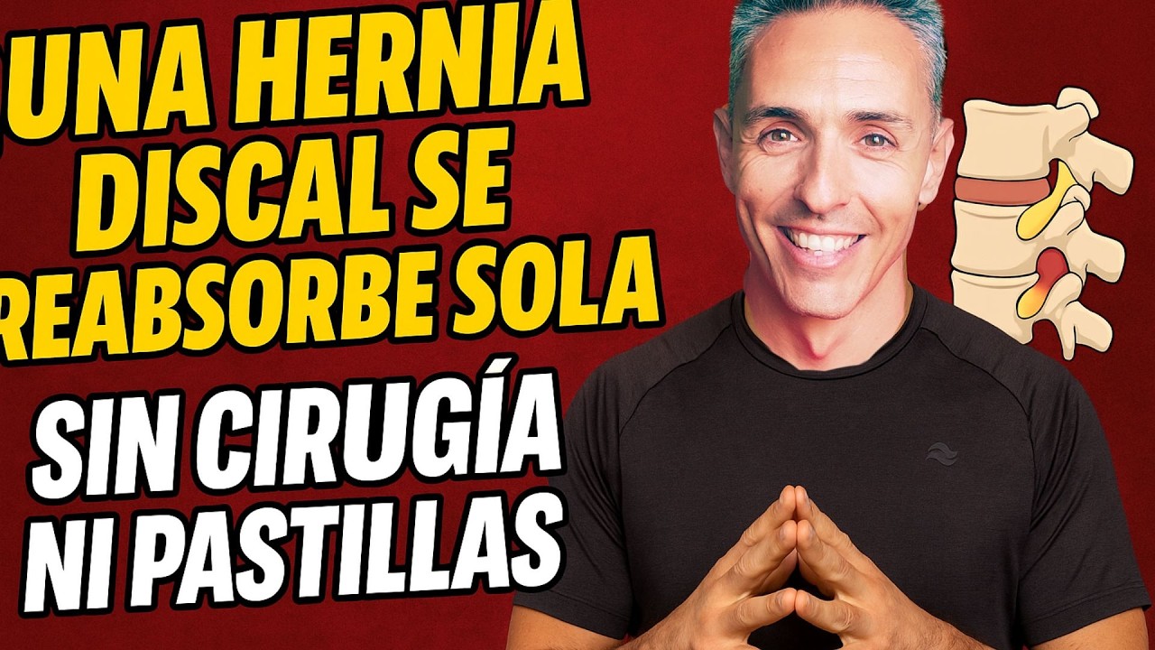 ✅ una HERNIA Discal se puede REABSORBER sola SIN Cirugía?  Descubre la verdad