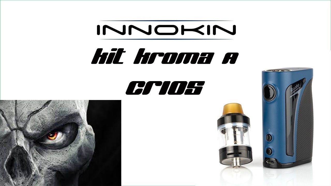 Kit Kroma-A crios innokin by La Crypte de la Vape