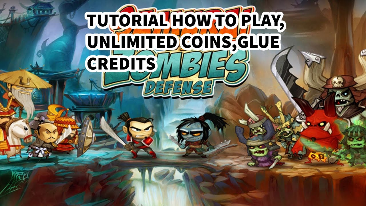 TUTORIAL HOW TO PLAY SAMURAI VS ZOMBIES DEFENSE(PC)