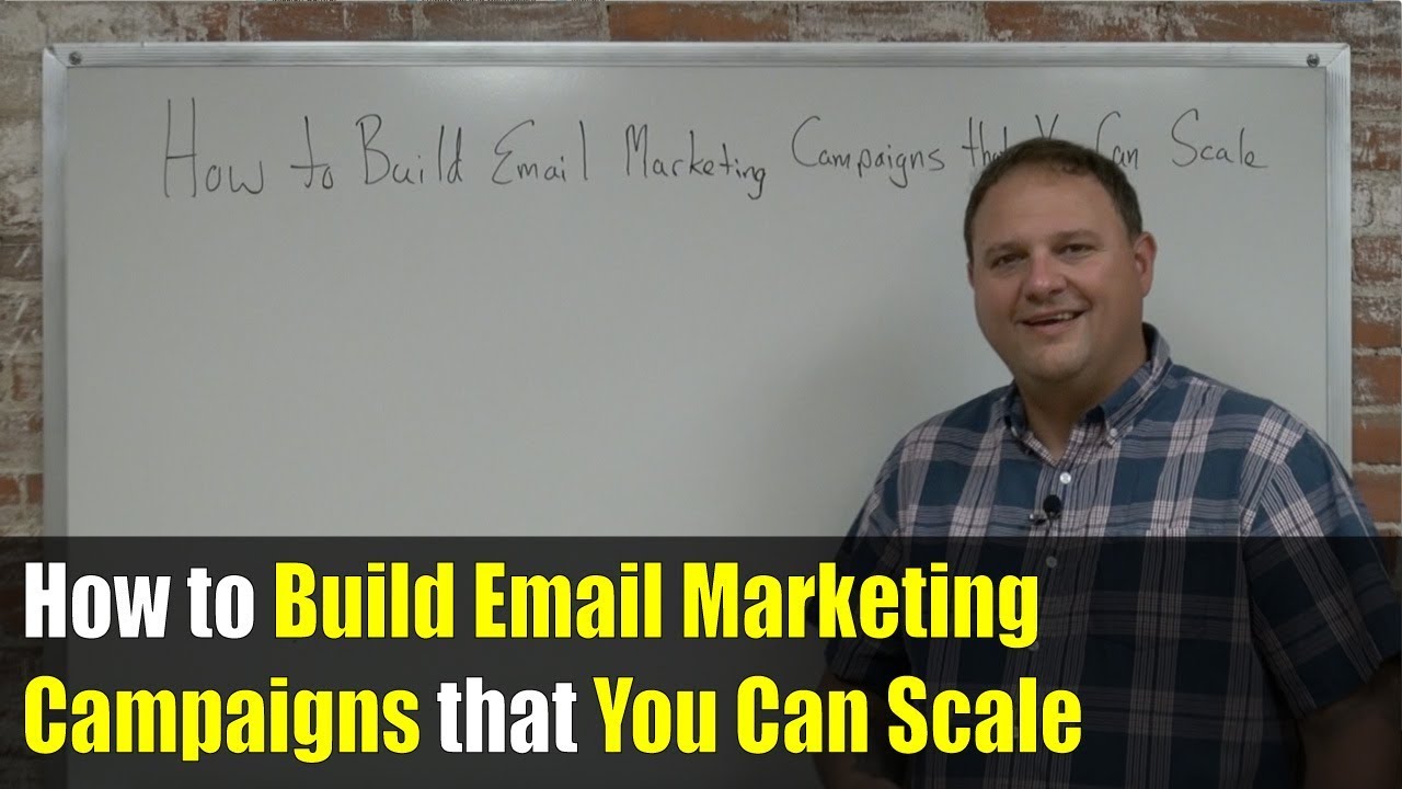 How to Build Email Marketing Campaigns that You Can Scale