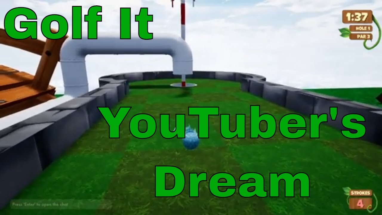 Golf it - Winner and Mia Youtubers Dream