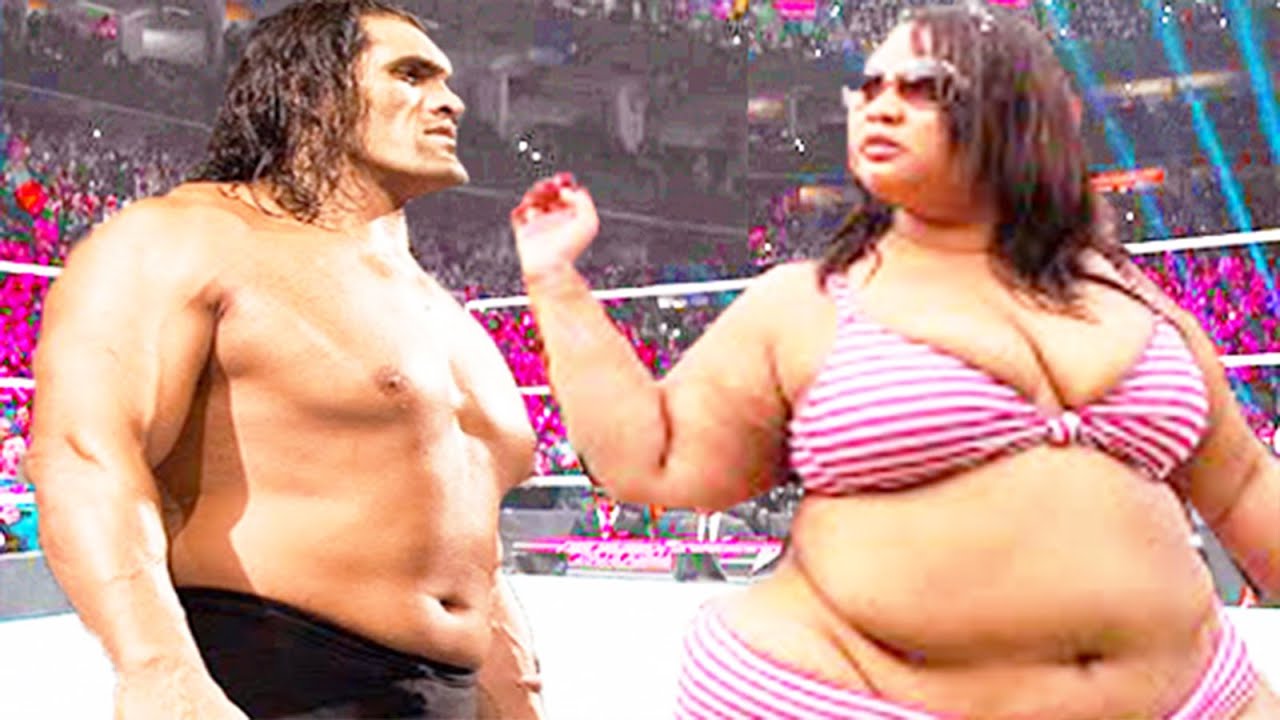 The Great Khali vs Fat Maru - Iron Man Match