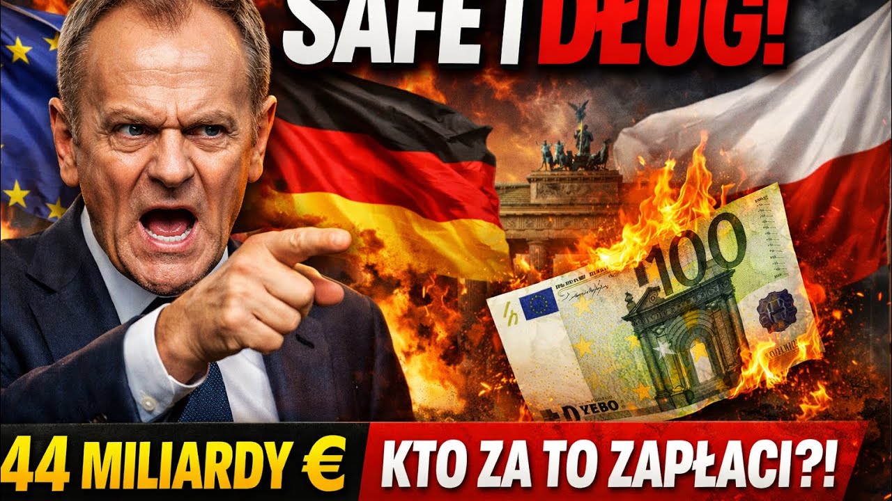 SAFE, TUSK I DŁUG POLSKI – KTO ZAPŁACI ZA DECYZJE POLITYKÓW?