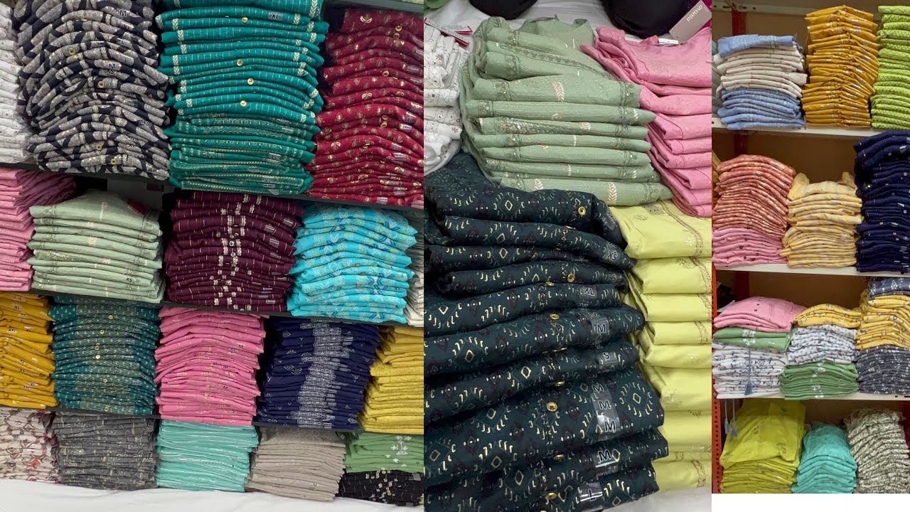 Avaasa Kurtis Wholesale 👌 Twill Blue Brand wholesale in Chickpet Bangalore 👉 The Style Haven