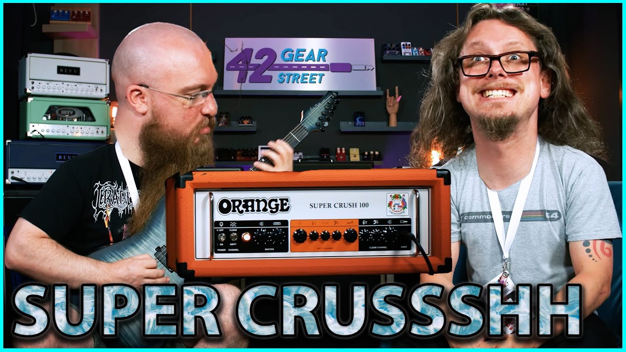 Chernobyl Studios CRUSHES with a SOLID STATE amp! - Orange Super Crush 100