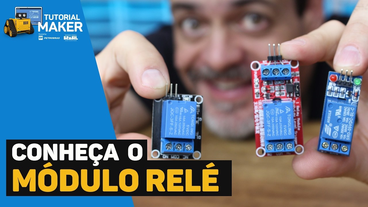 Módulo Relé: Aprenda a Utilizar de Forma Simples e Rápida! #TutorialMaker